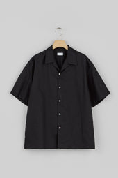 Open Collar Short Sleeve Shirt