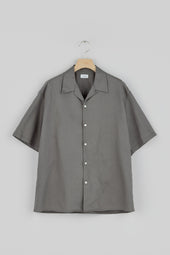 Open Collar Short Sleeve Shirt