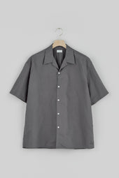 Open Collar Short Sleeve Shirt
