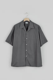 Open Collar Short Sleeve Shirt