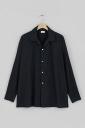 Open Collar Long Sleeve Shirt