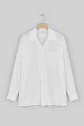 Open Collar Long Sleeve Shirt