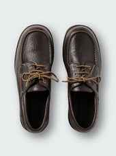 Guston Leather Shoe In Conker