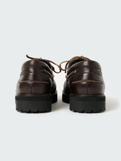 Guston Leather Shoe In Conker