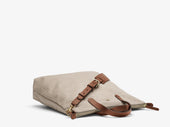 M S Shopper Grand Herringbone Cuoio