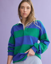 J.Press x Alex Mill Rugby Striped Shirt In Cotton