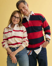 Made In Usa Red Guard Stripe Rugby