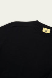 Pull Aris Col Rond Noir