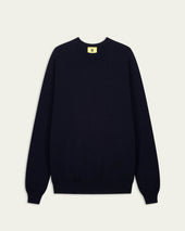 Pull Aris Col Rond Marine