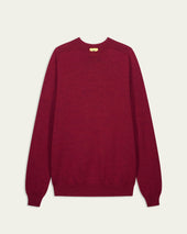 Pull Aris Col Rond Rouge Chin
