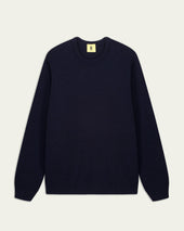 Pull Youri Col Rond Marine