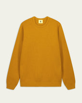Pull Youri Col Rond Ocre