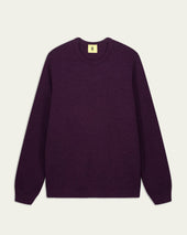 Pull Youri Col Rond Prune