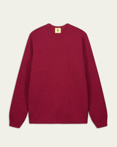 Pull Youri Col Rond Rouge Chin