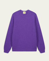Pull Youri Col Rond Violet