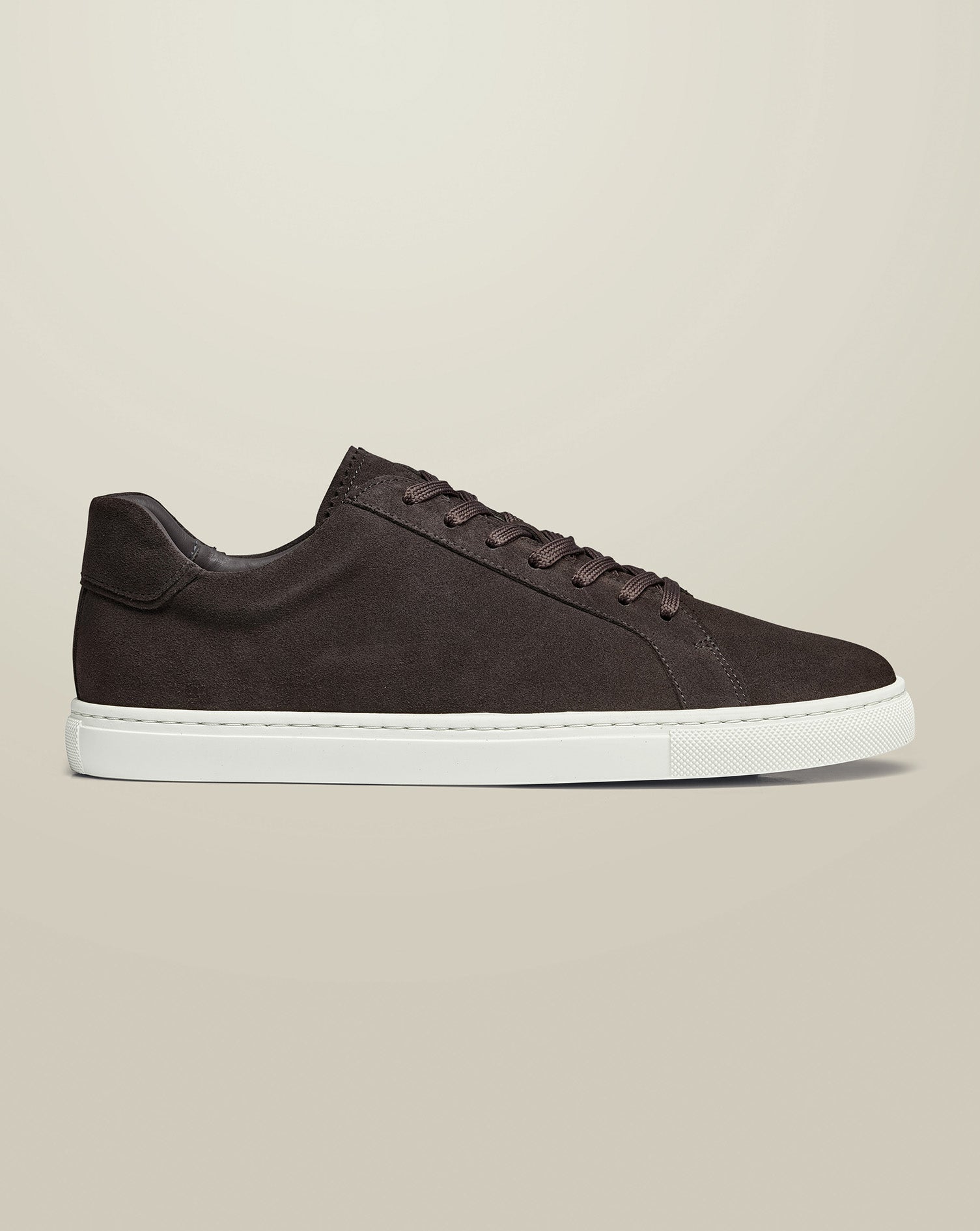 Suede Smart Trainers - Charcoal Grey