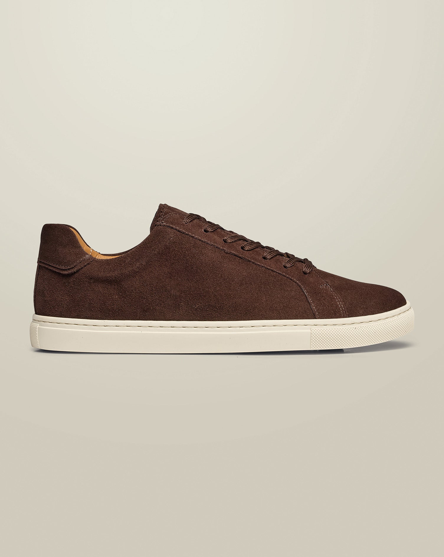 Suede Smart Trainers - Chocolate Brown