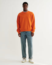 Sidney Washed Loopback Cotton Sweatshirt