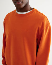 Sidney Washed Loopback Cotton Sweatshirt