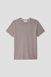 Organic Hemp Stripe Crew Tee