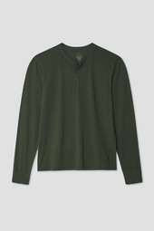 Long Sleeve Supima Jersey Henley