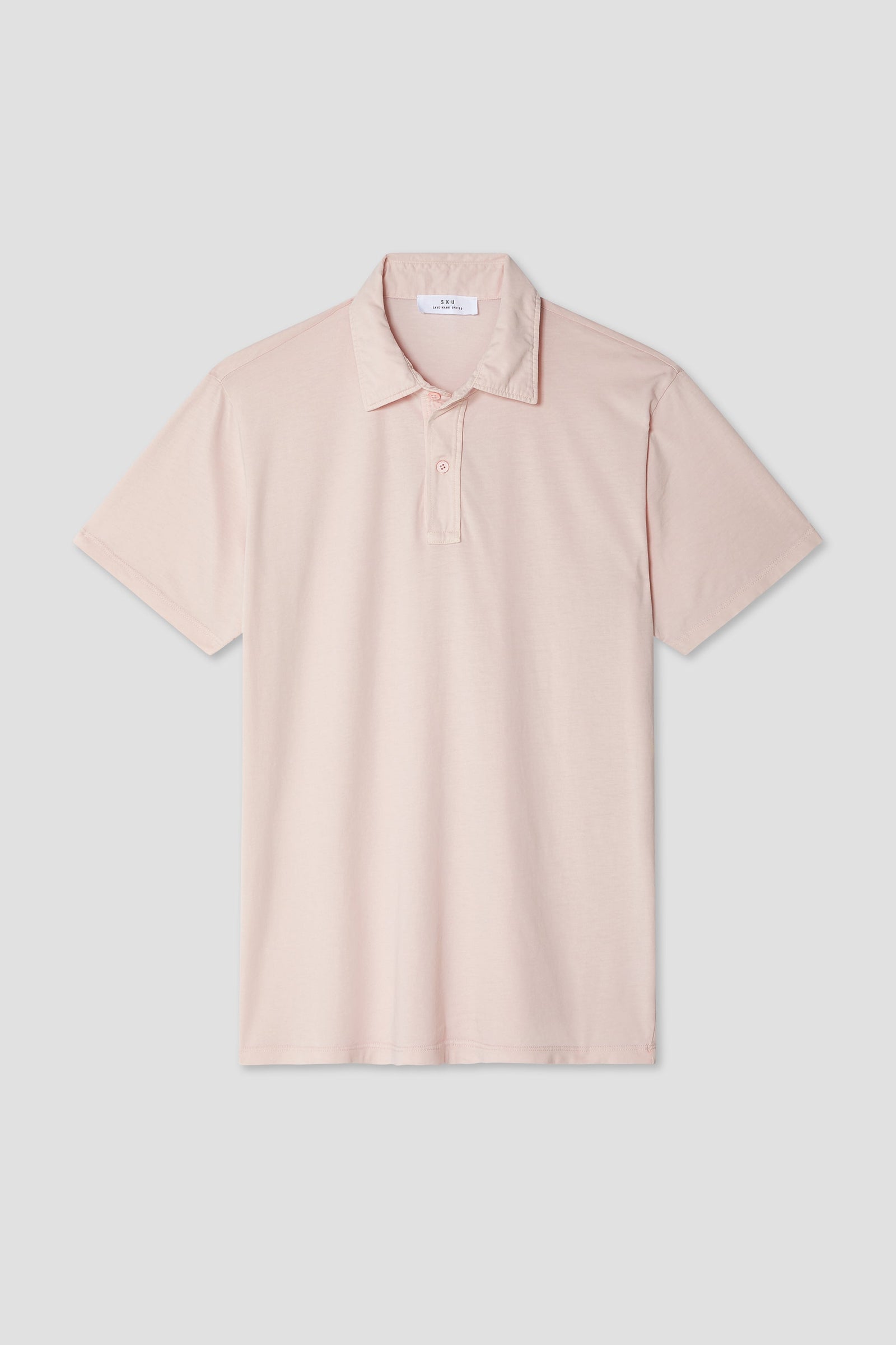 Short Sleeve Supima T Shirt Polo