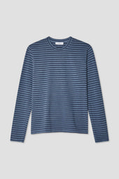 LS Organic Hemp Stripe Crew Tee