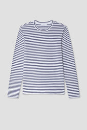 LS Organic Hemp Stripe Crew Tee