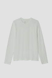 LS Supima Jersey Crew Tee