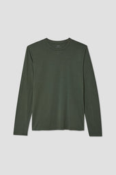LS Supima Jersey Crew Tee