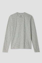 Long Sleeve Thin Stripe Crew Tee
