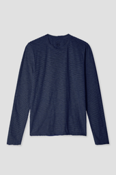 Long Sleeve Thin Stripe Crew Tee