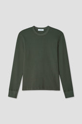 LS Crew Waffle Tee