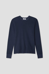 LS Crew Waffle Tee