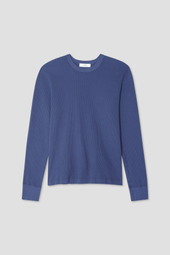 LS Crew Waffle Tee