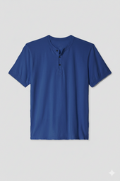 Short Sleeve Supima Henley