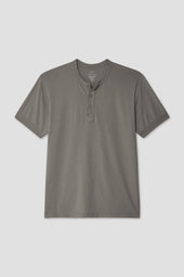 Short Sleeve Supima Henley