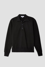 Long Sleeve Supima Fleece Polo