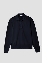 Long Sleeve Supima Fleece Polo