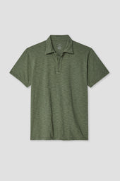 Short Sleeve Stripe Polo