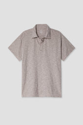 Short Sleeve Stripe Polo