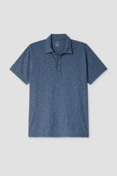 Short Sleeve Stripe Polo