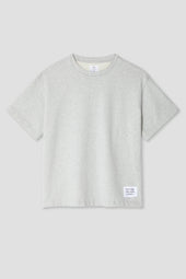Short Sleeve Organic Terry Boxy Crew