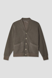 Twill Terry Cardigan