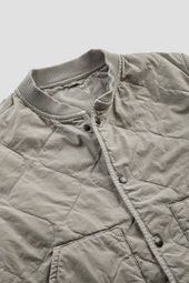 Quilted Bomber Jacket