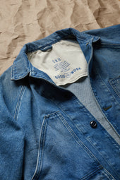 Broken Twill Denim Chore Jacket