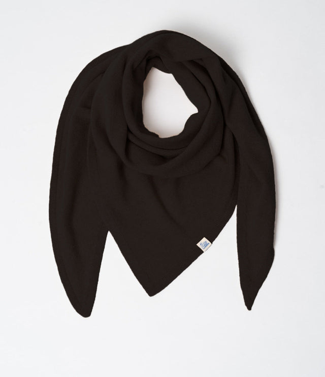 Medium Size Merino-Cashmere-Silk Triangle Scarf
