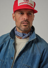 Broken Twill Denim Chore Jacket