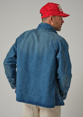Broken Twill Denim Chore Jacket
