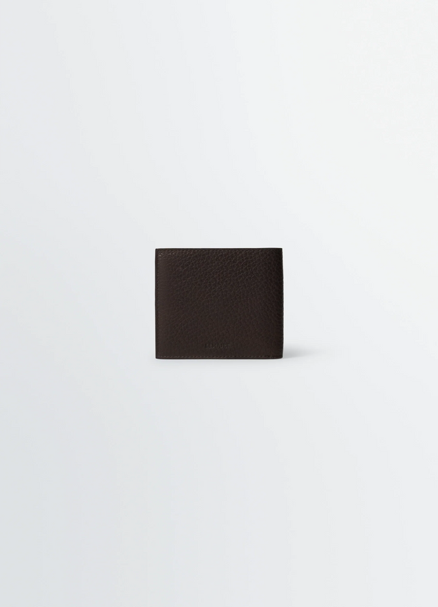 SOFT TAB BIFOLD WALLET IN LEATHER